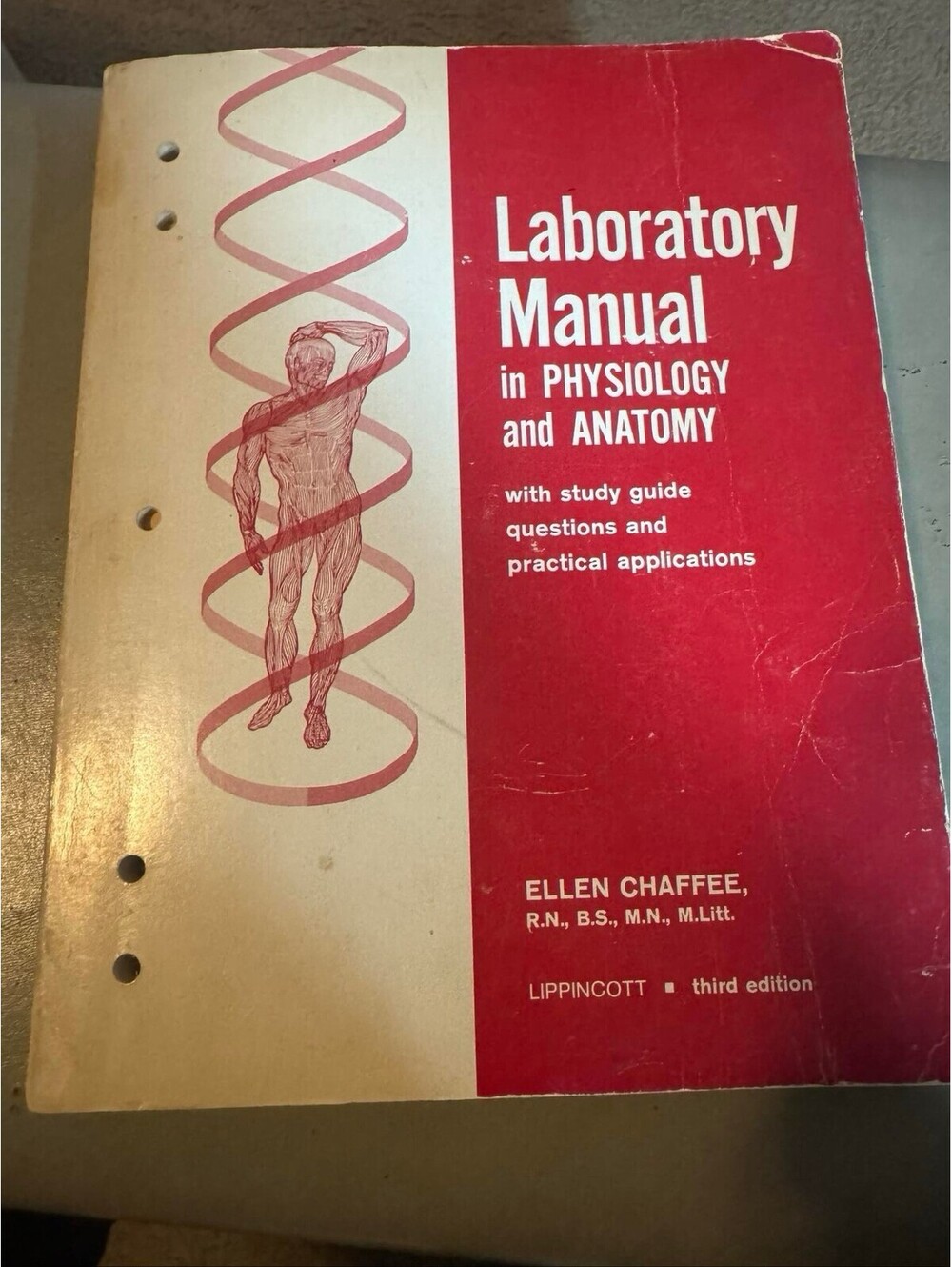 Laboratory Manual in Physiology and Anatomy Ellen Chaffee 3rd Edition 105WFS
